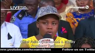 EMMANUEL TV LIVE SERVICE SUNDAY 18 02 2018 PROPHET TB JOSHUA AT THE ALTER 1 VIDEO 5 OF 9 [upl. by Thurlough]