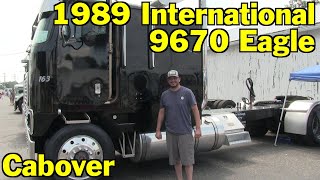 1985 International 9670 Eagle Cabover At Ohio Vintage Truck Reunion 2024 [upl. by Nesrac]