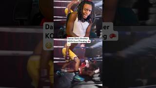 Danae Davis Brother KO’D GucciThirdleg 🥊😳 iamqual boxing fighting reaction [upl. by Yul344]