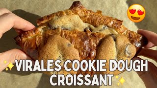 Cookie Dough Croissant Rezept super lecker [upl. by Attirehs862]