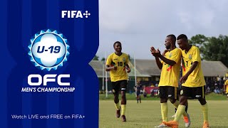 Highlights  Vanuatu v American Samoa  OFC U19 Mens Championship 2024  Qualifying [upl. by Eckel]