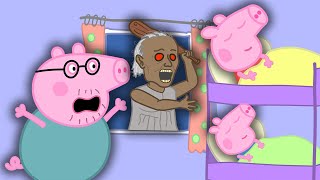 Peppa Pig Escape From Granny in Peppa Episodes  A Peppa Pig Funny Horror Story Animation [upl. by Anairdna]