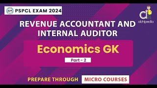 PSPCL Exam 2024  RA  IA  Economics GK  Most Expected Mcqs  Part 2  Micro course  abhipedia [upl. by Dunn]