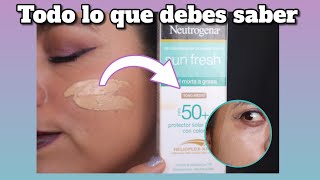 Neutrogena Sun Fresh ¡Todo Lo Que Debes Saber [upl. by Shaughn]