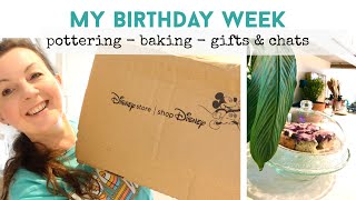 MY COZY BIRTHDAY WEEK I Disney Store Delivery  Pottering  Baking My Birthday Cake amp Chats [upl. by Akiemaj]