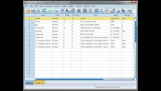 Change the coding of a variable using Recode into same variable in SPSS [upl. by Guillema678]