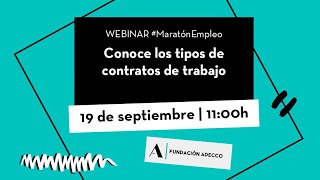 Conoce los tipos de contratos de trabajo [upl. by Tien]