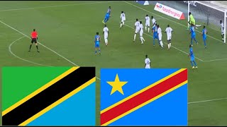 Tanzania 02 DR Congo Match Highlights  Africa Cup Of Nations Qualification 2025 [upl. by Caras]