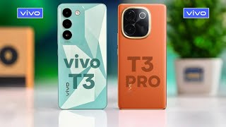 Vivo T3 5G Vs Vivo T3 Pro 5G [upl. by Kcaz]