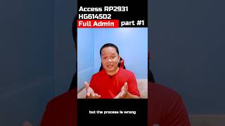 RP2931 Full Admin Access  Part 1 kuyait rp2931 pldthomefibr HG6145D2 [upl. by Allyson]