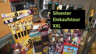 SilvesterFeuerwerk Einkaufstour XXL 201617 [upl. by Llehsyt196]