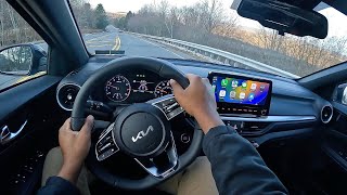 2024 Kia Forte GTLine  POV Test Drive [upl. by Nnovahs]