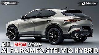 2025 Alfa Romeo Stelvio Hybrid Unveiled  The Journey Of Evolution [upl. by Lakin]