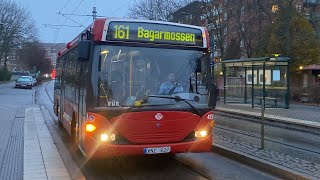 Åker med en av Stockholms Äldsta Bussar Linje 161 [upl. by Fiel]