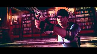 Wesker Flashback Mansion Fight  RE5 HD Original [upl. by Ahseela879]