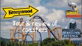 KENNYWOOD REVIEW 2023 TOUR PLUS THE COASTER LINEUP [upl. by Etteuqal]