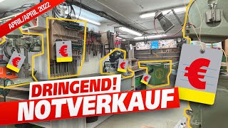 Werkstatt Tour 2022  Eigentlich ein APRILAPRIL Video [upl. by Zelikow879]