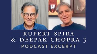 Rupert Spira Podcast Episode 55 Deepak Chopra [upl. by Ellennod]