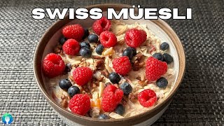 🇨🇭The Original Overnight Oats  Swiss Bircher Muesli [upl. by Spratt]