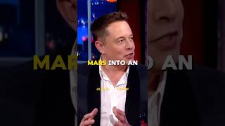 Elon musk talks about MARS 🤯 shorts [upl. by Mairim]