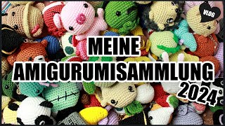 Meine AmigurumiSammlung 2024  HäkelTagebuch by Pfirsichteufel [upl. by Sheya]