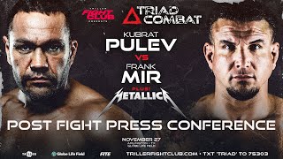 Triller Fight Club Presents Triad Combat  Pulev vs Mir  Post Fight Press Conference [upl. by Aenel221]