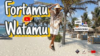 VLOG DAY 2 Exploring Fortamu Beach in Watamu Kenya 🌴  A Day in Paradise [upl. by Mikes]