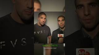 Ariel Helwani interviews Brendan Schaub ahead of Cro Cop fight ufc shorts [upl. by Ahtnammas]