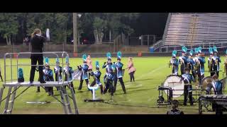 GAHS Glen Allen Marching Jaguars Band at Midlothian competition 10524 [upl. by Lilybelle]