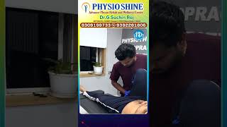 Dr Sachin Rajs Live Treatment for Leg Pain Relief  Physioshine Physio Rehab  idtalkies360 [upl. by Kayley]