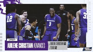 Texas vs Abilene Christian  First Round NCAA tournament extended highlights [upl. by Ramirol35]