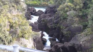 Aratiatia Falls dam opening in Taupo New Zealand [upl. by Lantha606]