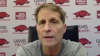 Eric Musselman previews Abilene Christian game [upl. by Odel236]