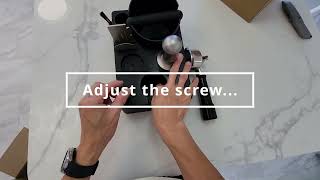 POV quick unboxing  51 54MM Espresso Tamping Station with Knock Box [upl. by Anitsud805]