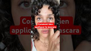 Tuto  Comment bien appliquer le mascara  makeuptutorial maquillage mascara [upl. by Tempa]