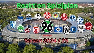 Reaktion Spielplan 2024  25 [upl. by Azer]