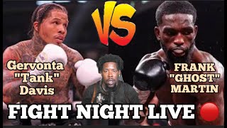 Gervonta quotTankquot Davis VS Frank quotThe Ghostquot Martin LIVE COMMENTARY [upl. by Miun]