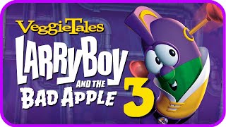 VeggieTales LarryBoy and the Bad Apple Walkthrough Part 3 PS2 100 [upl. by Eilrebmik]