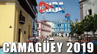 Camagüey Cuba 2019  Biking in the city center [upl. by Eda]