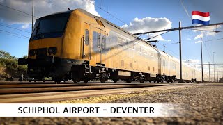 Stunning Journey from Hoofddorp to Deventer  October 2024 Train Adventure [upl. by Adoree]