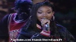 Brandy  quotI Wanna Be Downquot Live 1995 [upl. by Ruelle176]