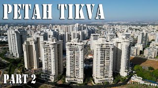 Petah Tikva from above Part 2 [upl. by Ainitsirk]