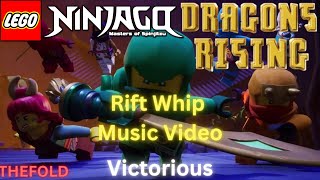 Lego Ninjago Dragons Rising Season 1 Rift Whip Music Video [upl. by Haleelahk]