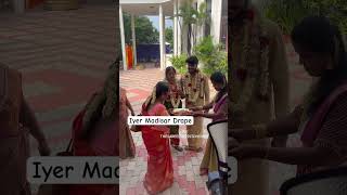 Iyer Madisar Drape  The Sareedrapist Chennai By JESI [upl. by Sheply624]