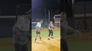 When BASEBALL Players Try SOFTBALL Pitching For The FIRST Time shorts [upl. by Plante]