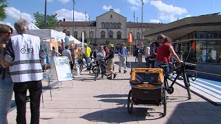 Stadtradeln 2024 in Tübingen hat begonnen [upl. by Airolg631]