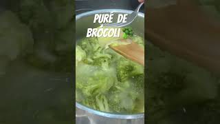 DELICIOSO PURÉ DE BRÓCOLI 🥦 ¡SUPER SANO [upl. by Annenn]