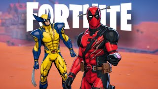 Deadpool and Wolverine Play Fortnite In Their NEW Skins [upl. by Johns]