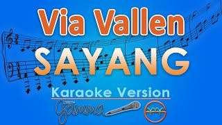 Via Vallen  Sayang KOPLO Karaoke  GMusic [upl. by Yee]