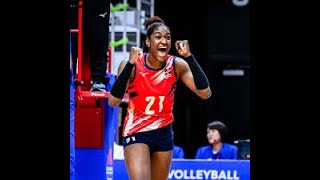 NORCECA CONTINENTAL 2023 DOMINICAN REPUBLIC vs CANADA [upl. by Ahtael264]